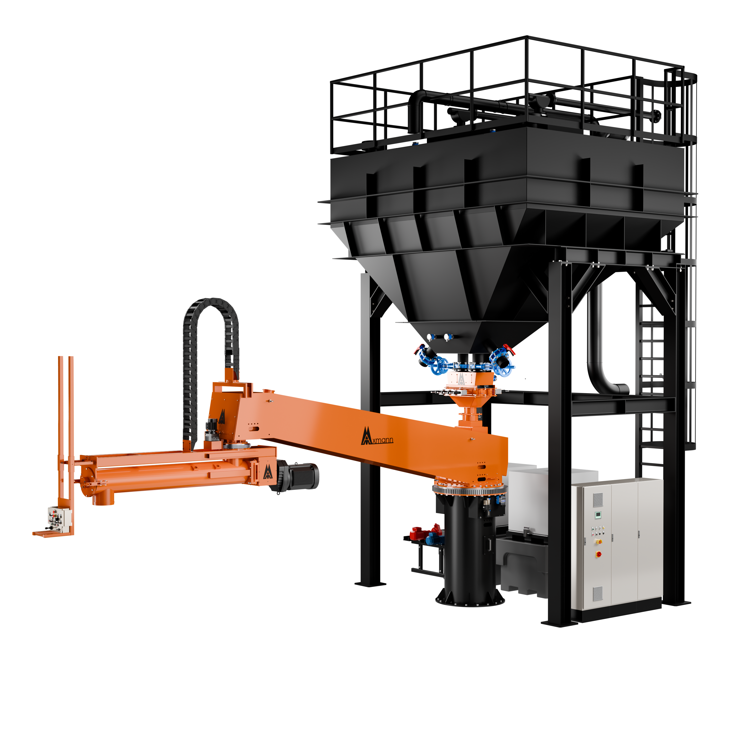 AXMANN Double Arm Mixer — custom industrial machine